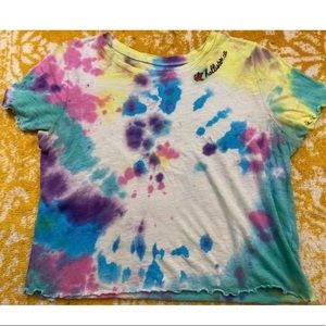 Custom Hollister Tye-Dye croptop